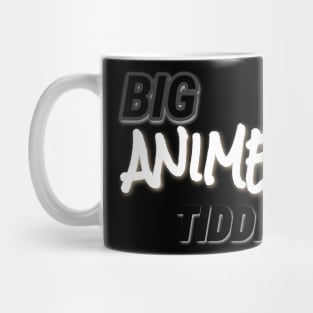 Big anime tiddies calligraphy Mug